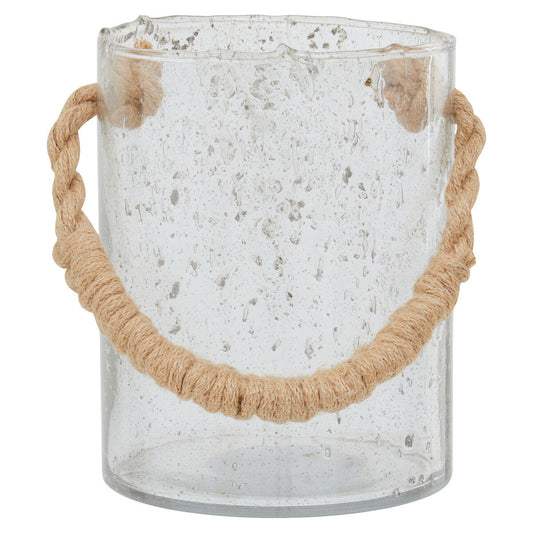 Natural Rope Medium Lantern | Kuta
