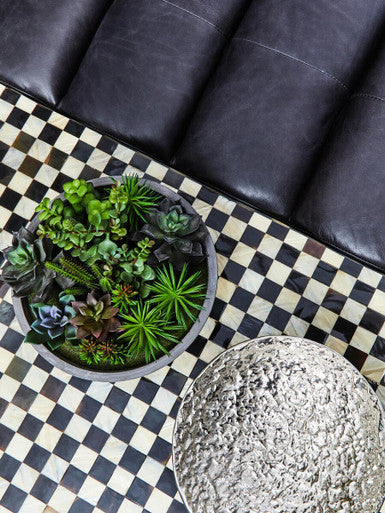 Akola Silver Textured Decorative Bowl