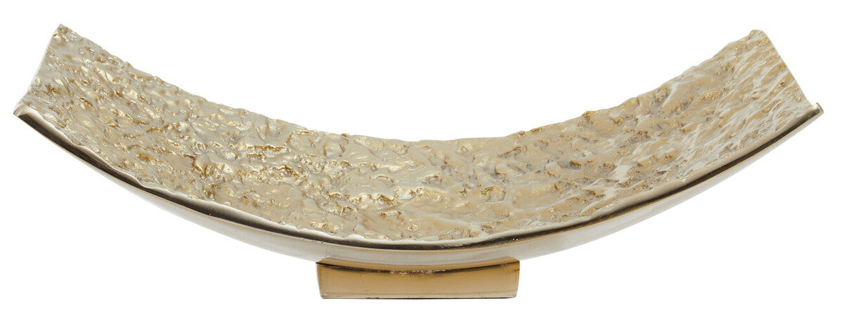 Akola Gold Textured Decorative Dish