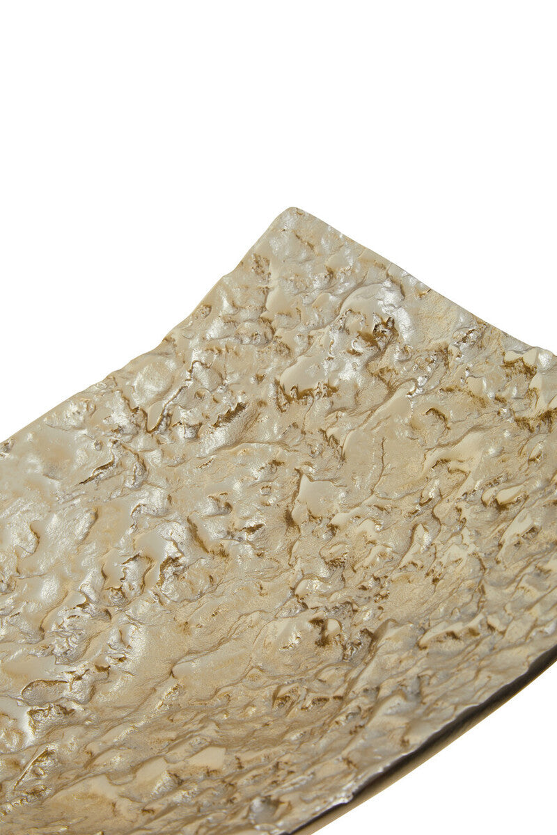 Akola Gold Textured Decorative Dish
