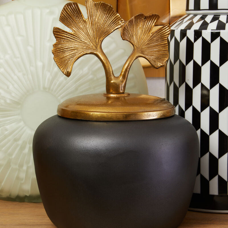 Danna Small Ginkgo Jar