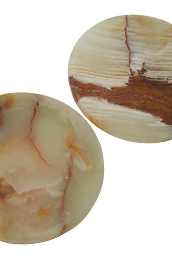 Set of Four Onyx Coasters | Oleena