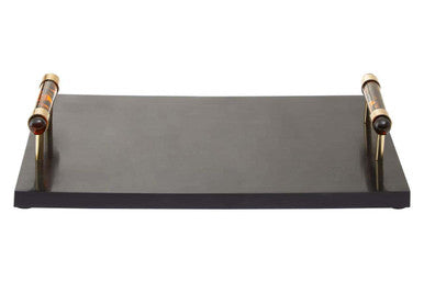 Rectangular Tortoise Shell Tray | Roma