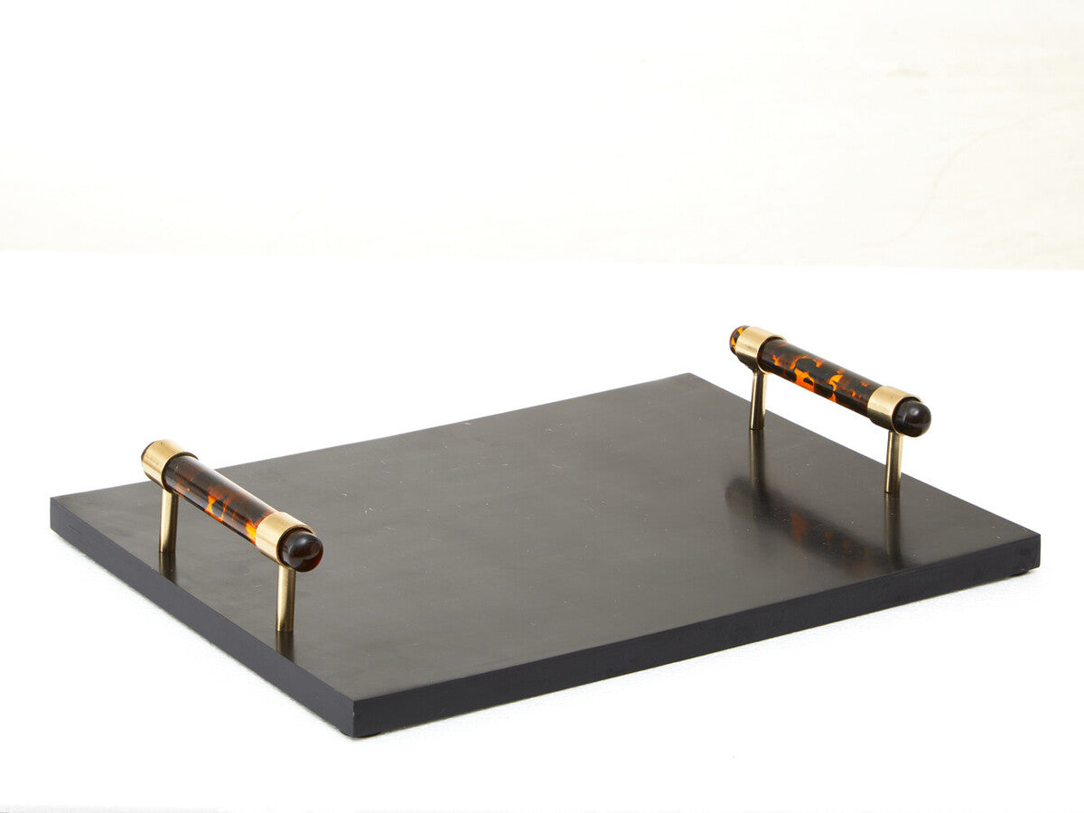 Rectangular Tortoise Shell Tray | Roma