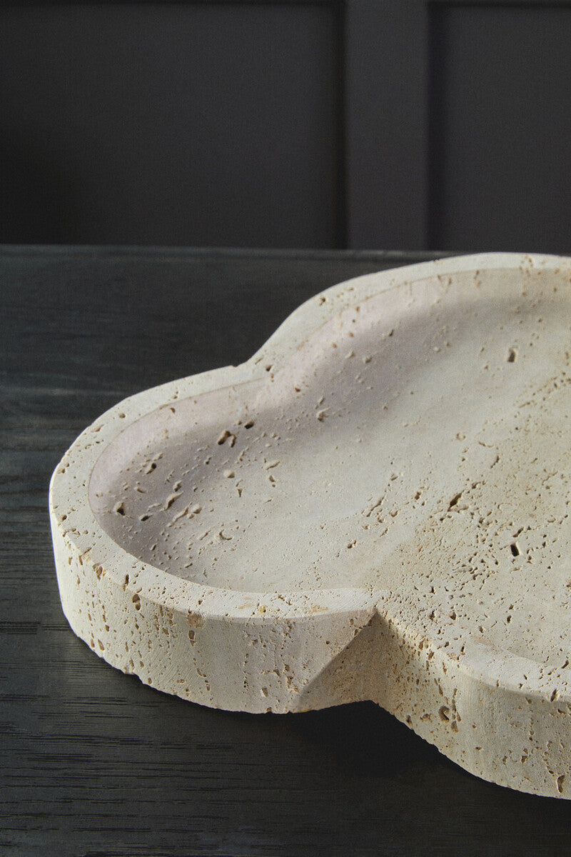 Travertine Irregular Tray | Tibor