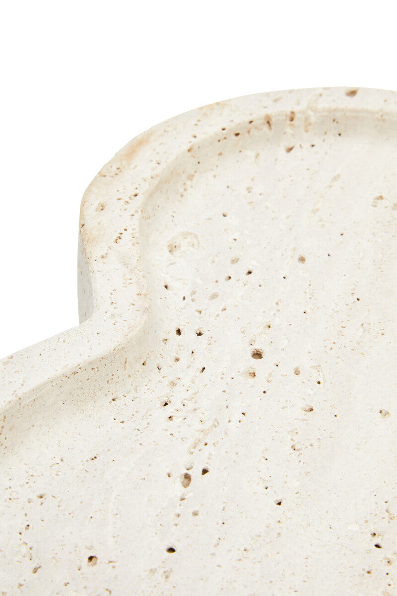 Travertine Irregular Tray | Tibor