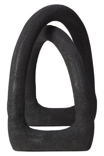 Textured Black Sculpture | Deriva