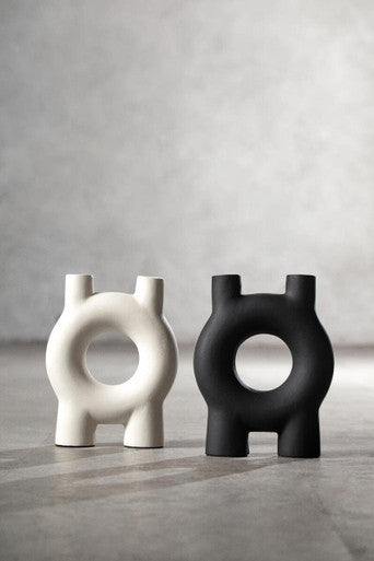 Small Black Candle Holder | Hapax