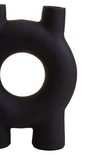 Small Black Candle Holder | Hapax