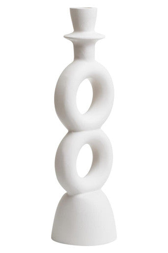 Large Cream Candle Holder | Hapax