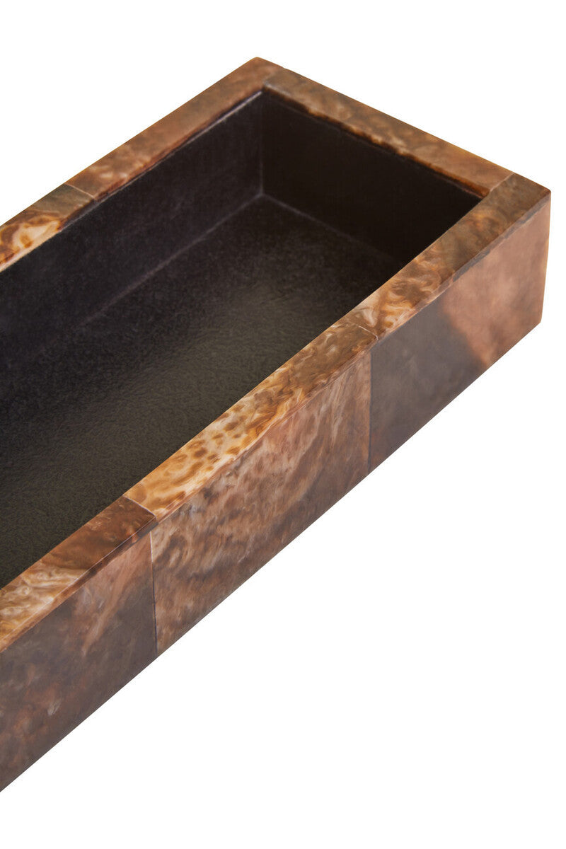 Churchill Games Brown And Black Finish Five Dice Set