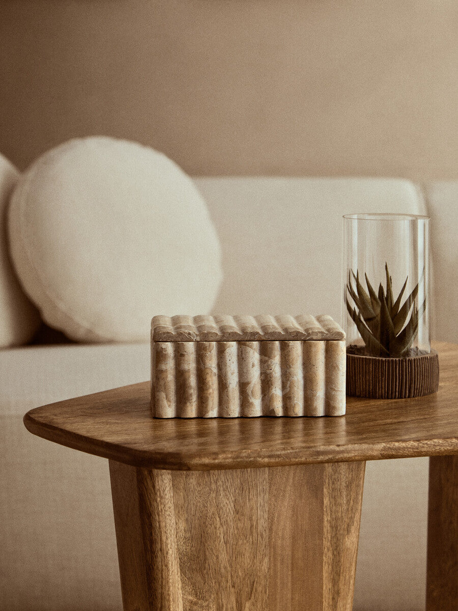 Rectangular Chocolate Marble Box | Santino