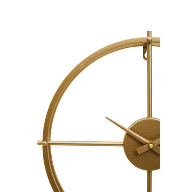 40cm Dia Small Gold Finish Wall Clock | Kent
