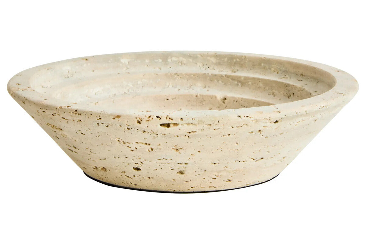 Travertine Bowl | Tibor