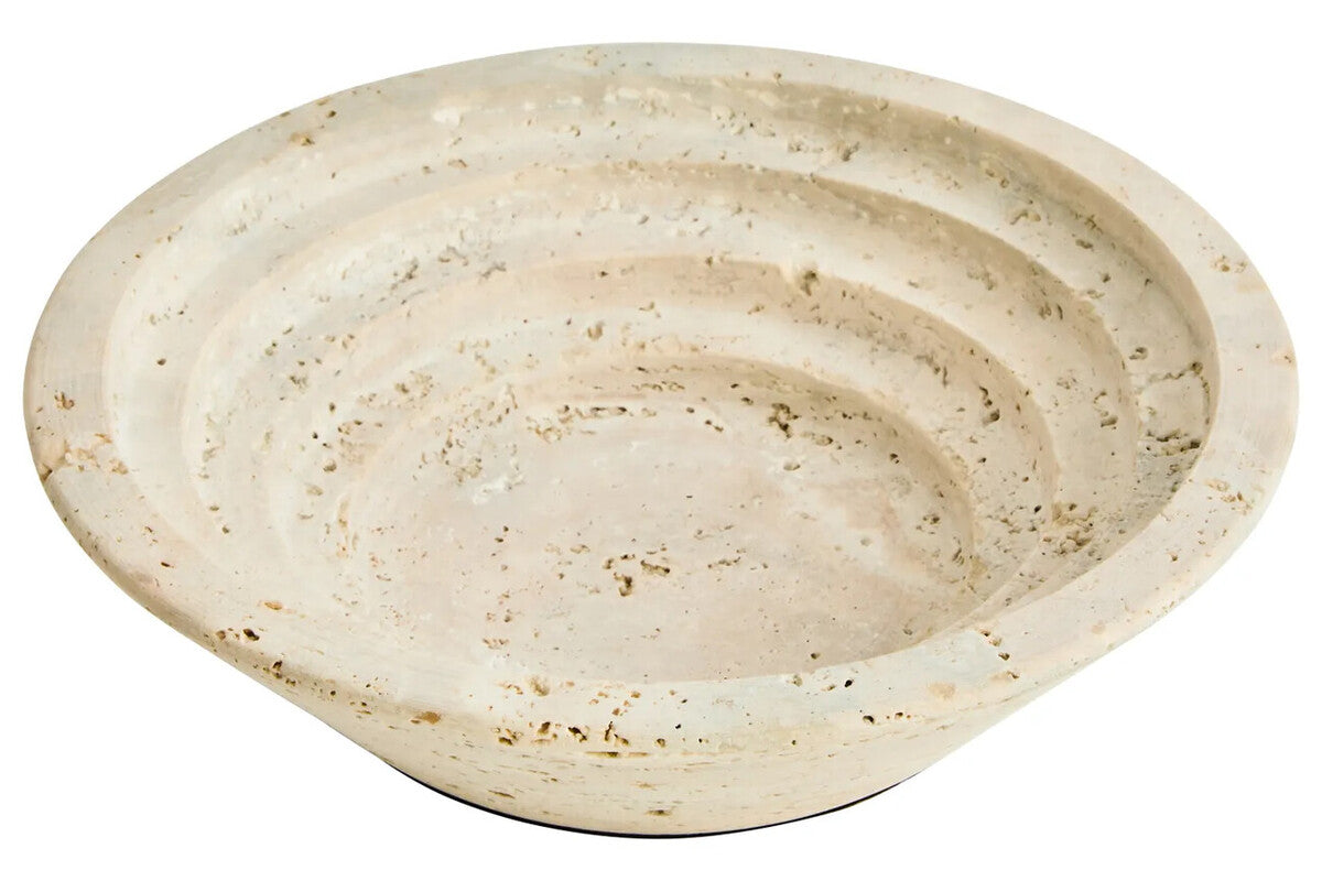 Travertine Bowl | Tibor