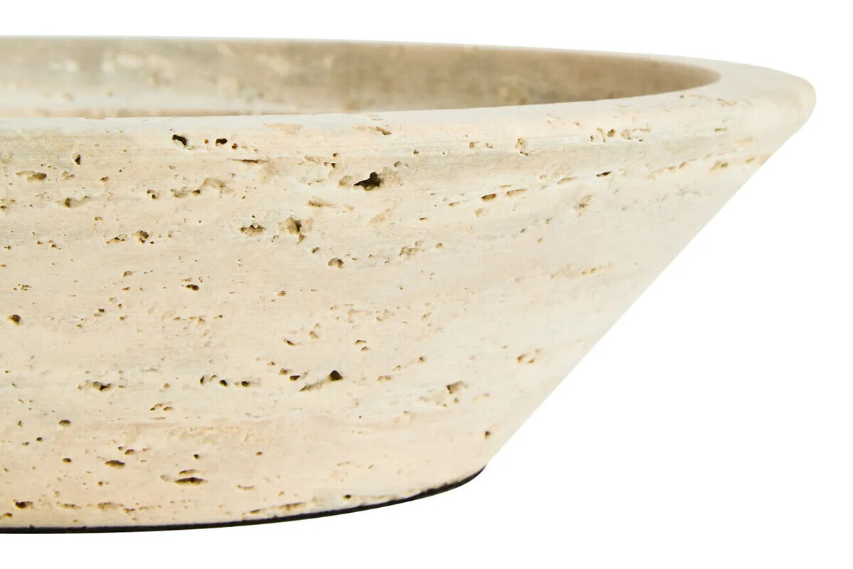 Travertine Bowl | Tibor