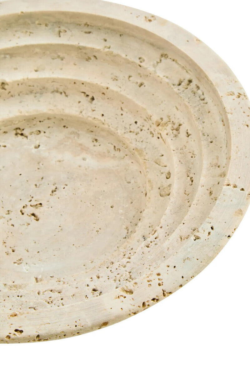 Travertine Bowl | Tibor