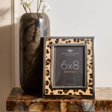 Kensington Townhouse 6 x 8 Leopard Design Photo Frame