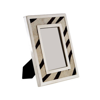4in x 6in Zebra Design Photo Frame | Kensington Townhouse