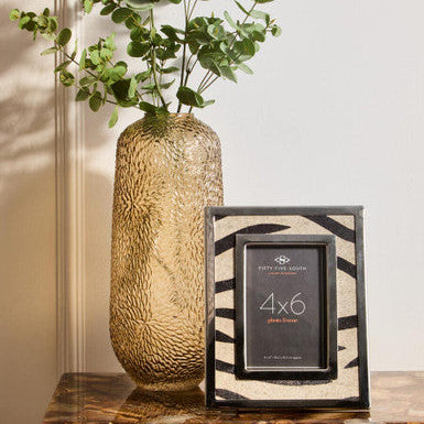 4in x 6in Zebra Design Photo Frame | Kensington Townhouse