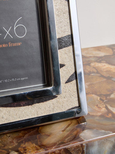 4in x 6in Zebra Design Photo Frame | Kensington Townhouse