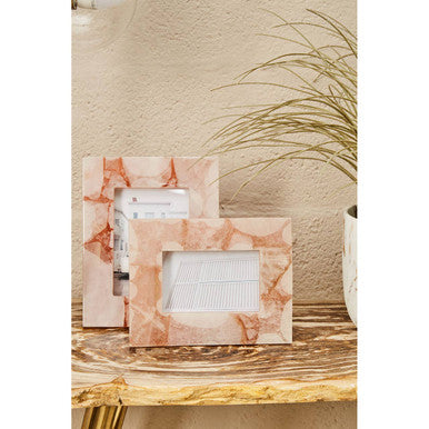 Bowerbird Large Pink Quartz Photo Frame