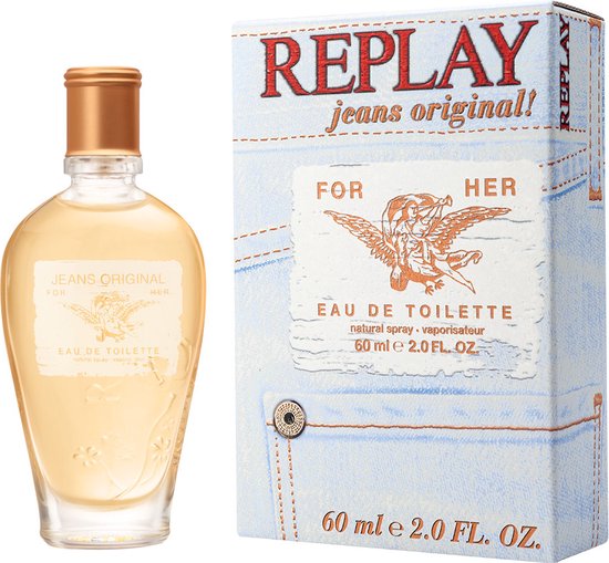 Replay Jeans Original for Her Eau de Toilette 60ml Spray