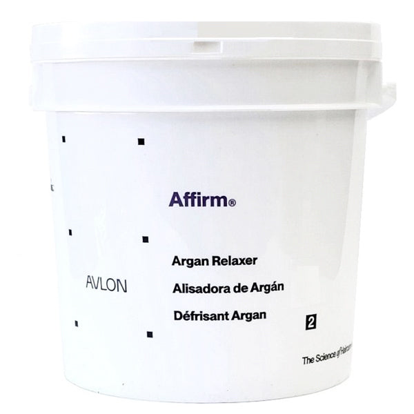 Affirm Argan Relaxer Gentle Straightening & Nourishment for Fine or Sensitive Hair