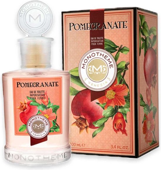Monotheme Pomegranate Eau de Toilette 100ml Spray Women's Fragrance