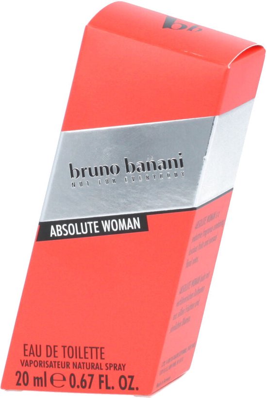 Bruno Banani Absolute Woman Eau de Toilette 20ml Spray Women's Fragrance