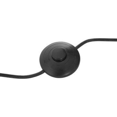 Hampstead Black Finish Floor Lamp With Gauze Shade