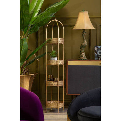Peacock Table Lamp