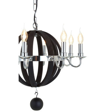 Kensington Townhouse Rounded Chandelier