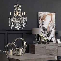 Kensington Townhouse 5 Bulbs Chandelier