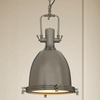 Lexington Large Gunmetal Pendant Light