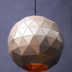 Mateo Medium Silver Finish Pendant Light