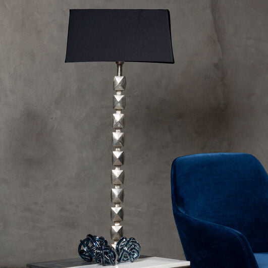 Macey Large Faceted Floor Lamp