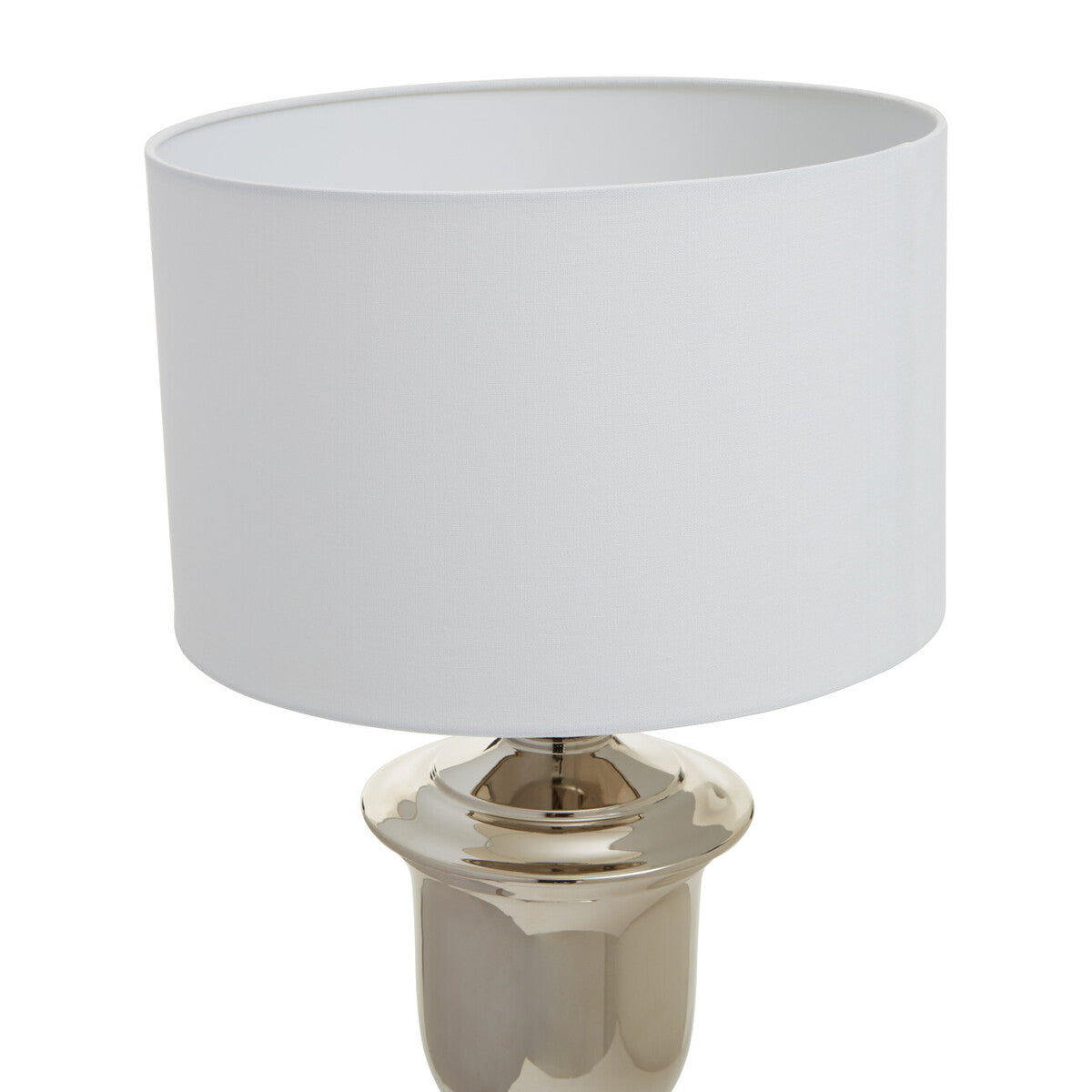 Saylor 76Cm H Table Lamp Nickel Fin