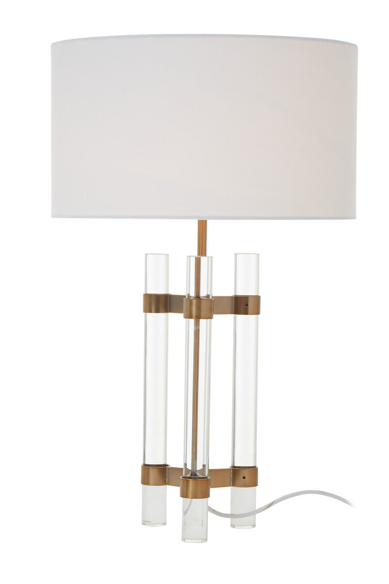 Sylvie 74Cm H Table Lamp Gls