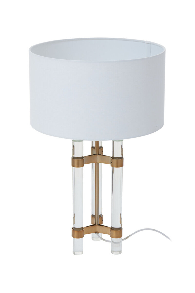 Sylvie 74Cm H Table Lamp Gls