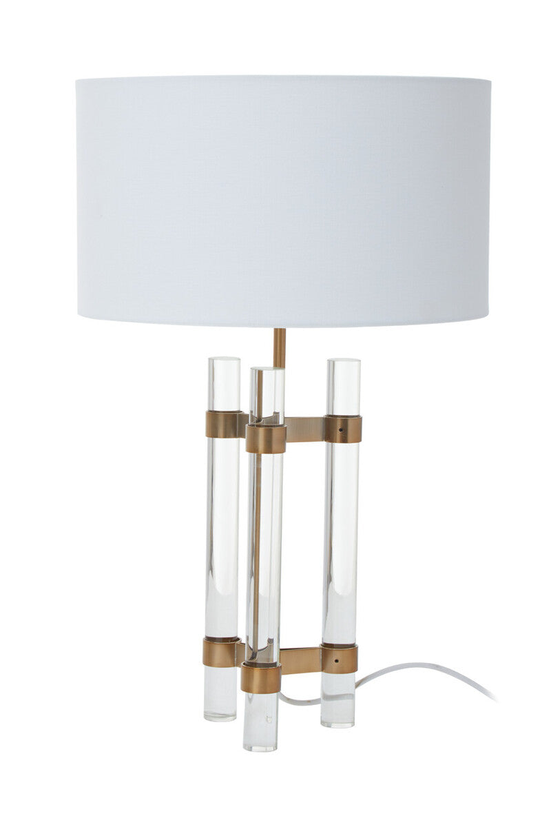 Sylvie 74Cm H Table Lamp Gls