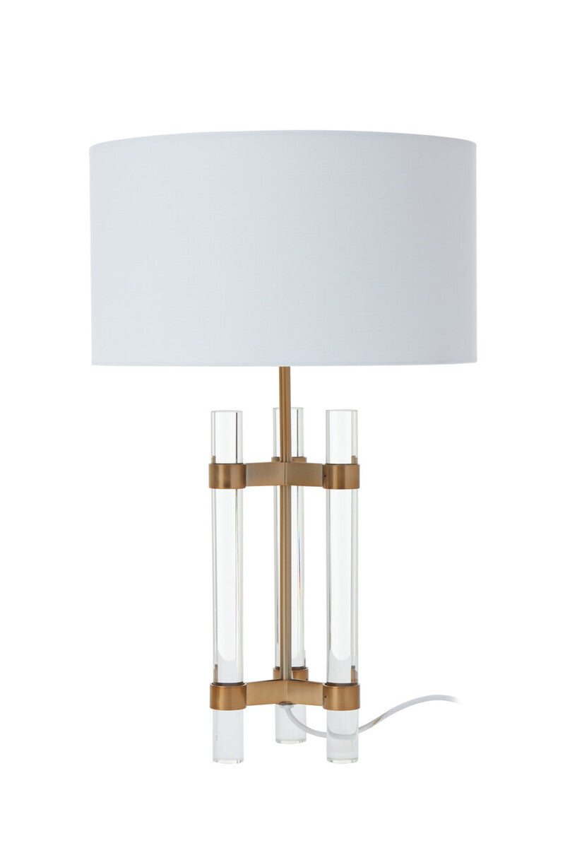 Sylvie 74Cm H Table Lamp Gls