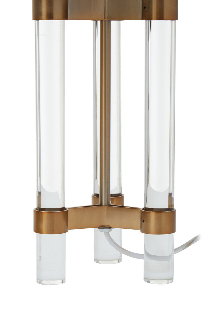 Sylvie 74Cm H Table Lamp Gls