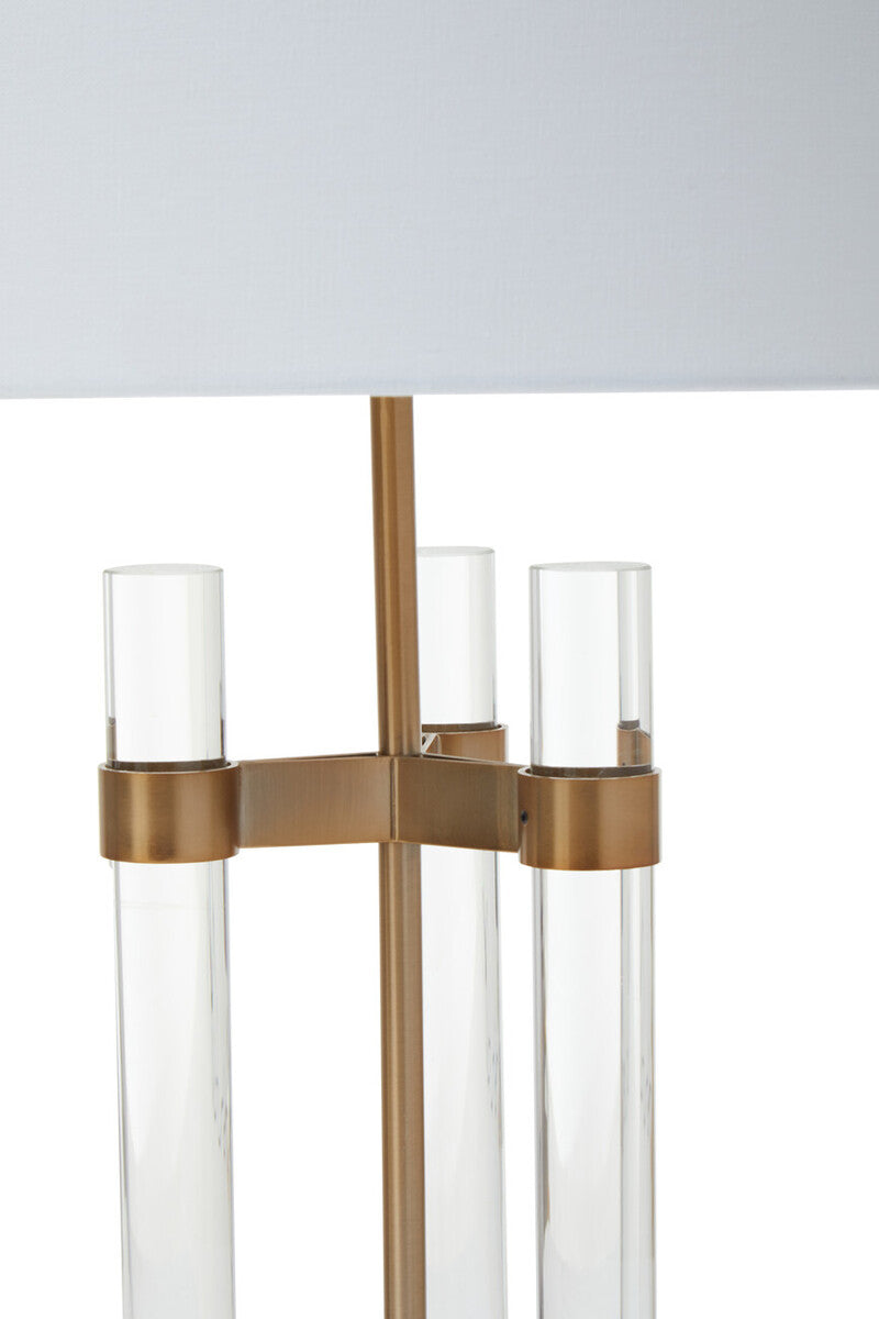 Sylvie 74Cm H Table Lamp Gls
