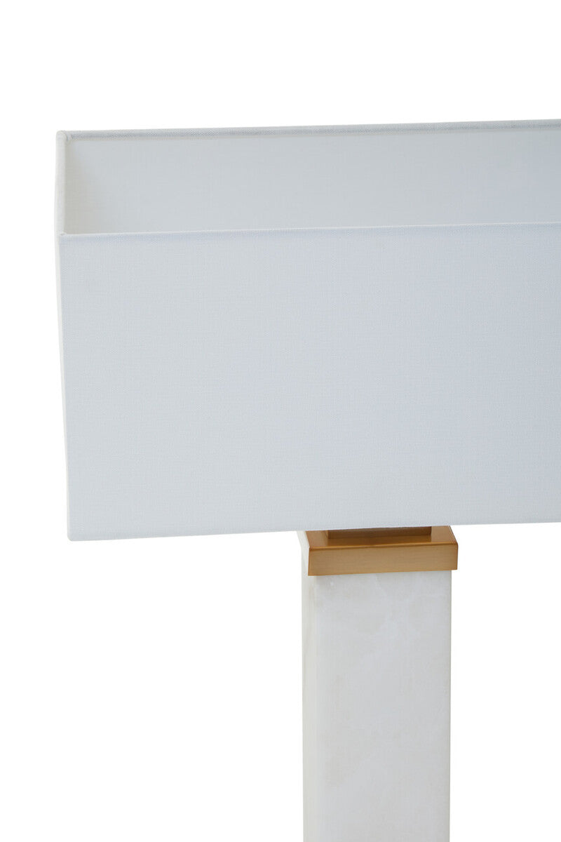 Sasika 68Cm H Table Lamp Wht Marble