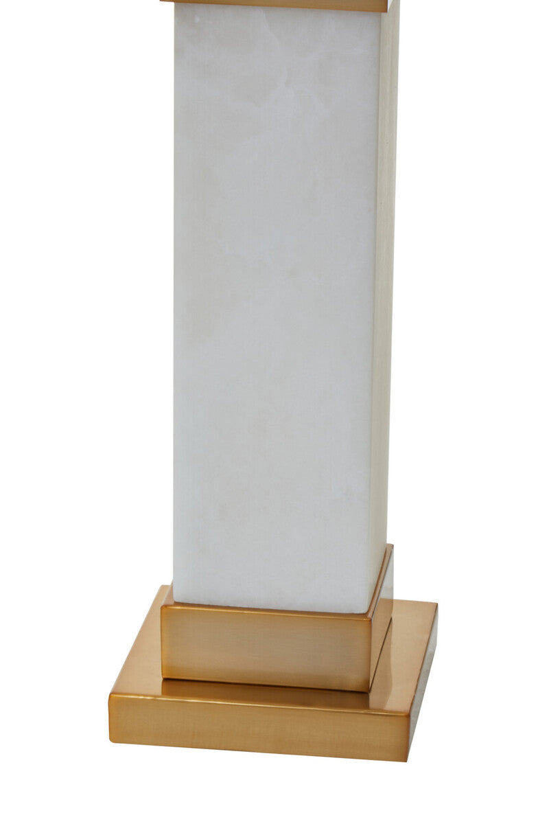 Sasika 68Cm H Table Lamp Wht Marble
