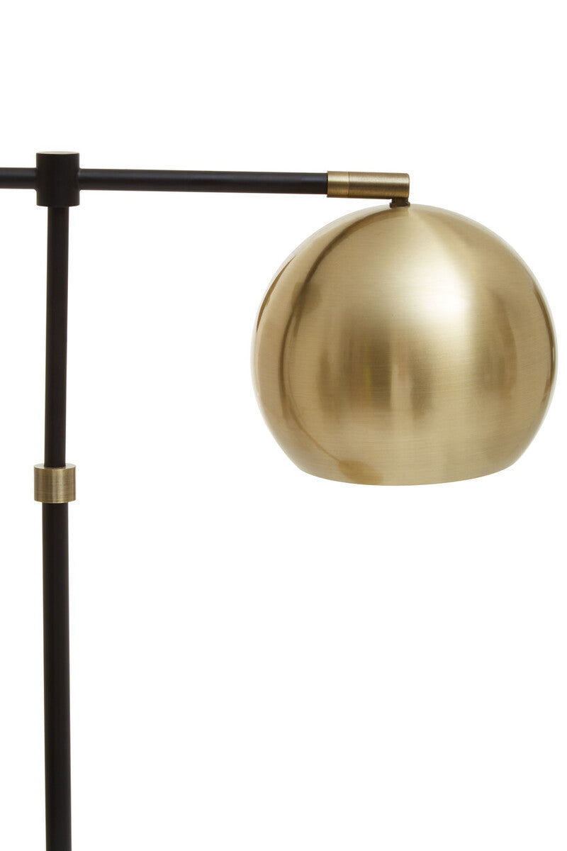 Saxia 57Cm H Table Lamp Blk Met