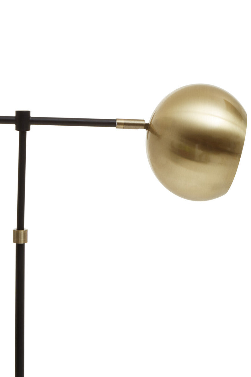 Saxia 57Cm H Table Lamp Blk Met
