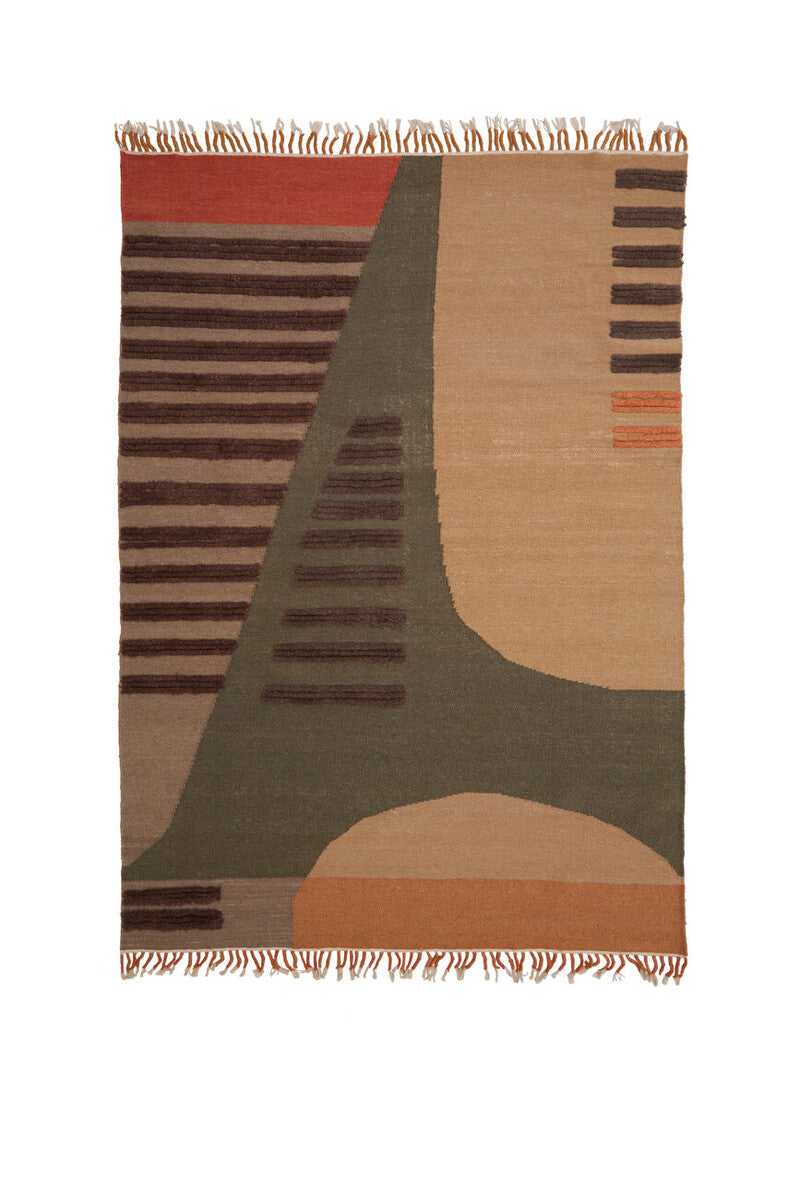 Bosie Villon Multi Print Rug