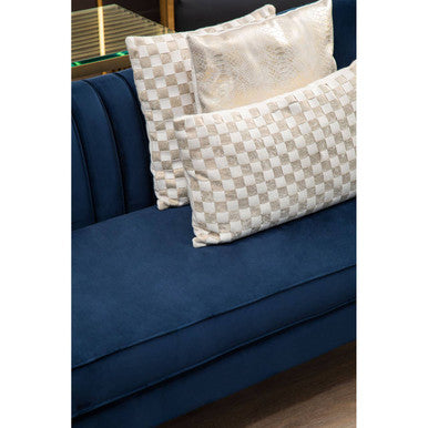 Bosie Kensington Townhouse Gold Snake Effect Cushion
